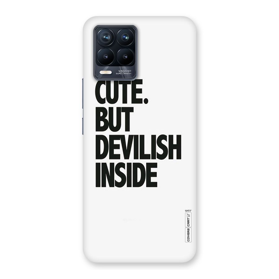 Cute But Devil Back Case for Realme 8 Pro