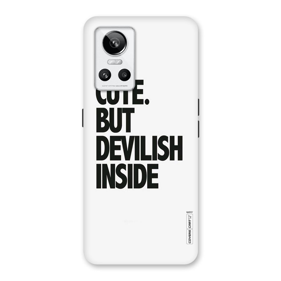 Cute But Devil Back Case for Realme GT Neo 3