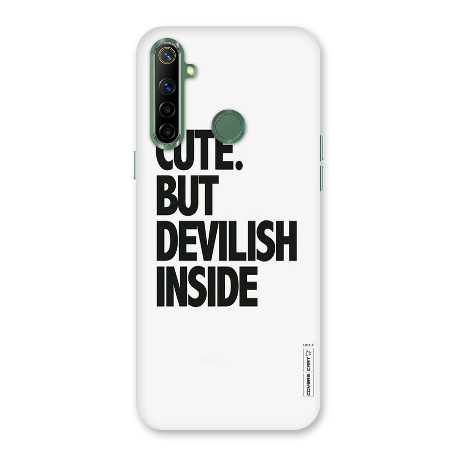 Cute But Devil Back Case for Realme Narzo 10
