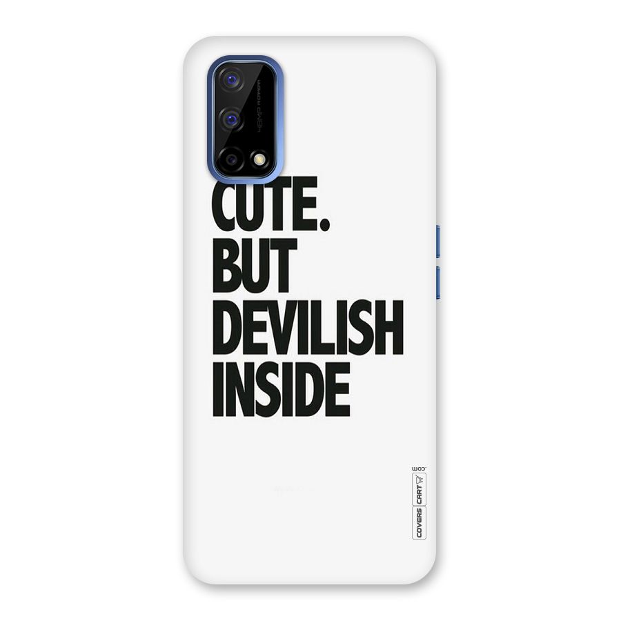 Cute But Devil Back Case for Realme Narzo 30 Pro