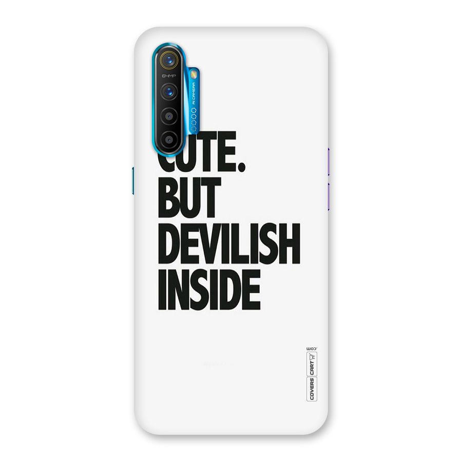 Cute But Devil Back Case for Realme XT