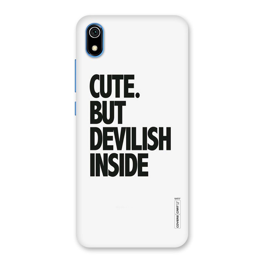 Cute But Devil Back Case for Redmi 7A