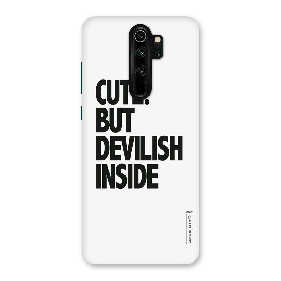 Cute But Devil Back Case for Redmi Note 8 Pro