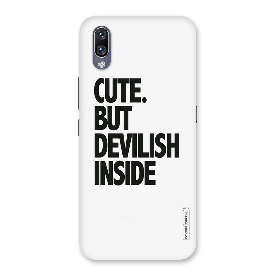 Cute But Devil Back Case for Vivo NEX