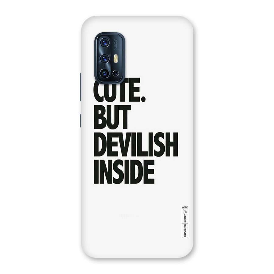 Cute But Devil Back Case for Vivo V17