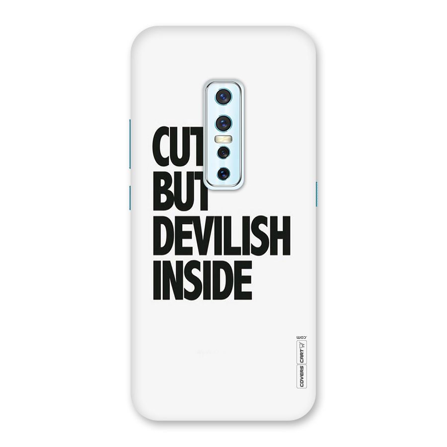 Cute But Devil Back Case for Vivo V17 Pro