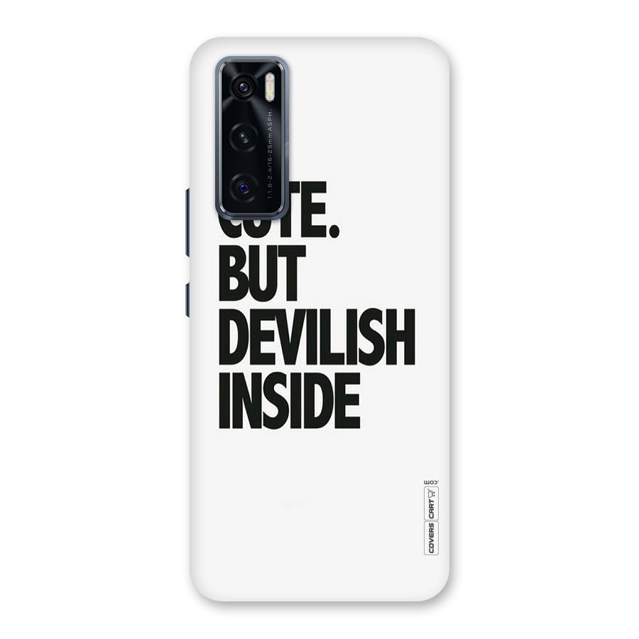 Cute But Devil Back Case for Vivo V20 SE