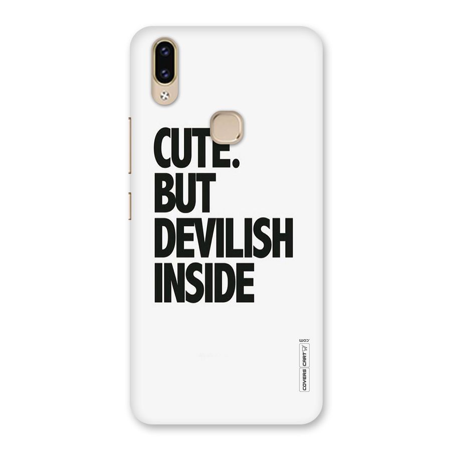 Cute But Devil Back Case for Vivo V9 Youth