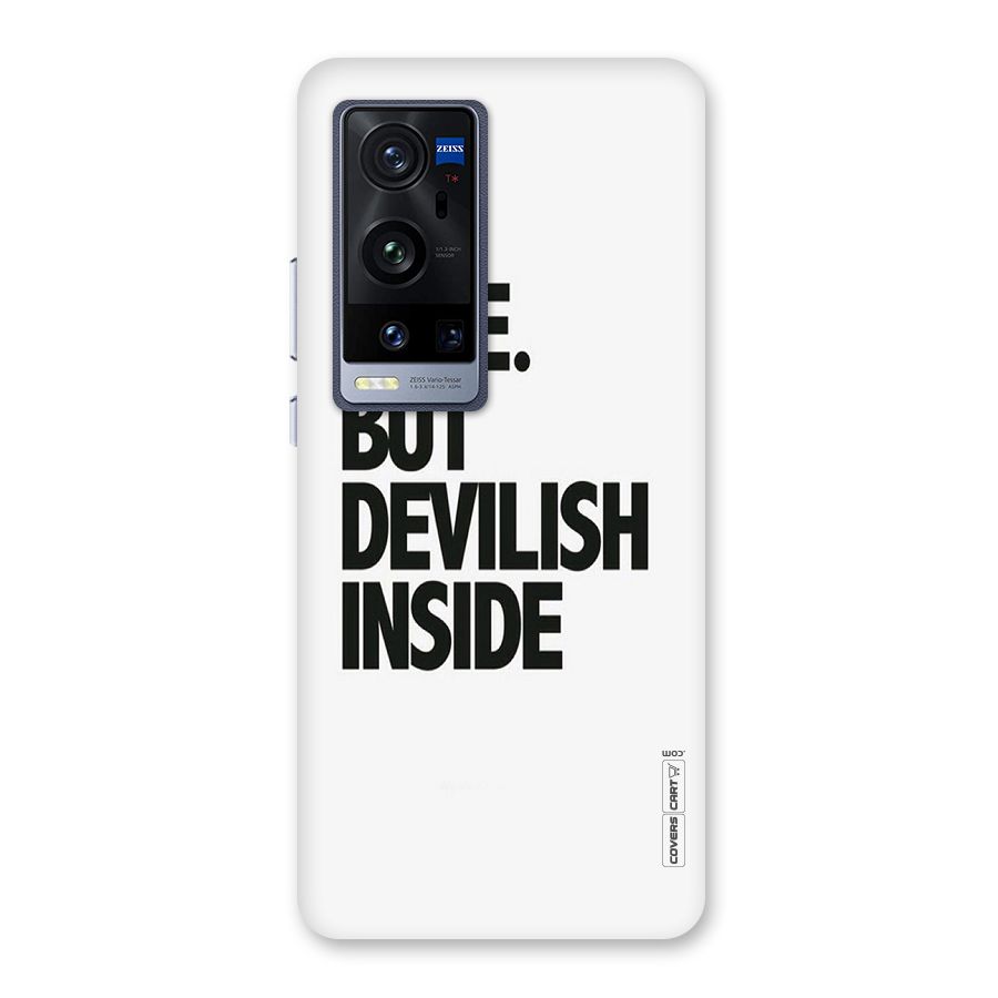 Cute But Devil Back Case for Vivo X60 Pro Plus