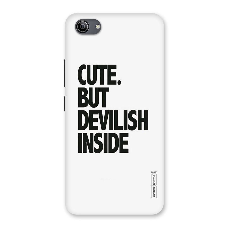 Cute But Devil Back Case for Vivo Y81i
