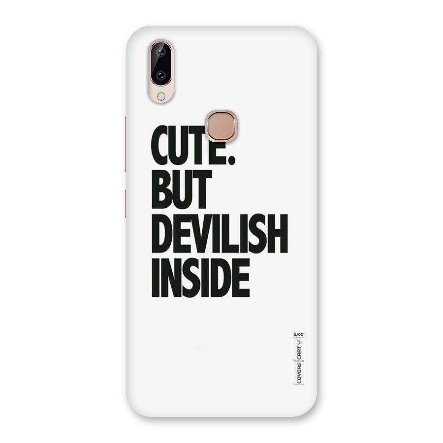 Cute But Devil Back Case for Vivo Y83 Pro