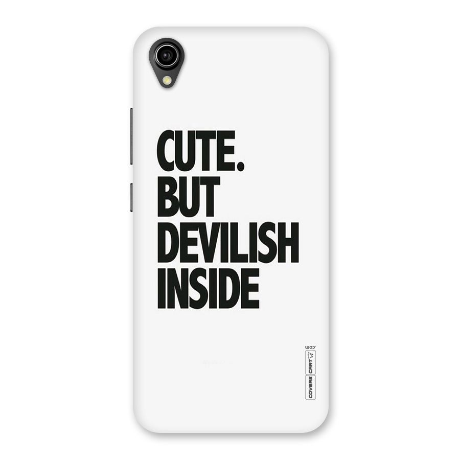 Cute But Devil Back Case for Vivo Y90