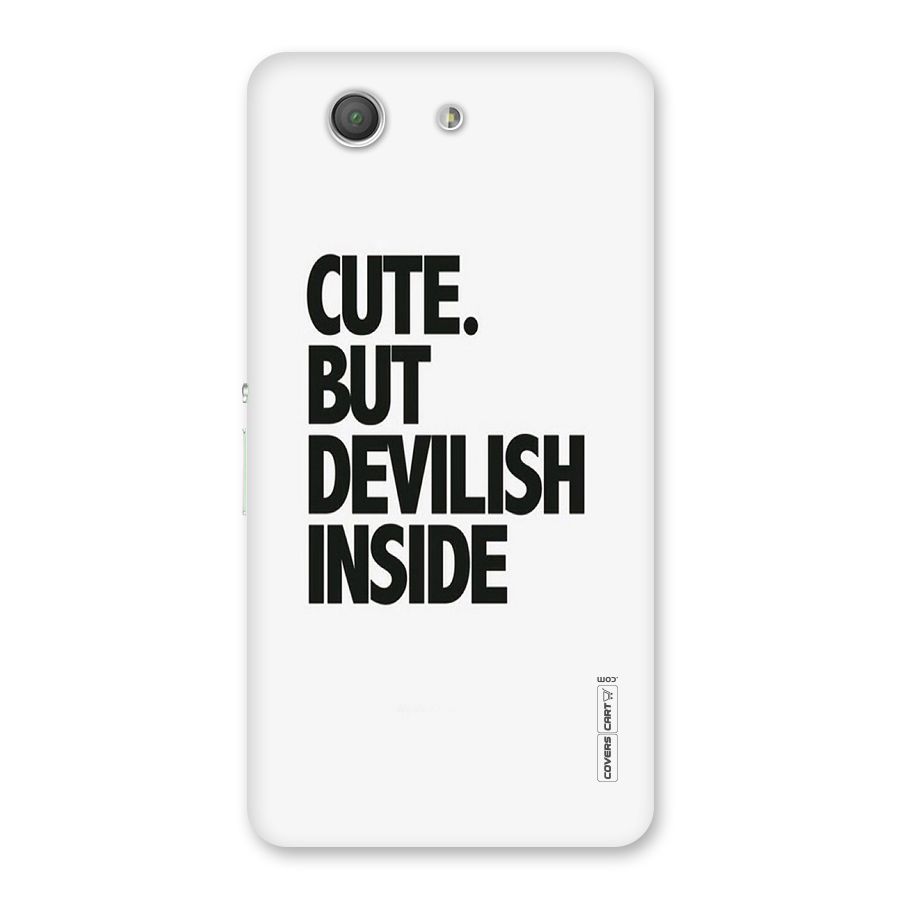 Cute But Devil Back Case for Xperia Z3 Compact
