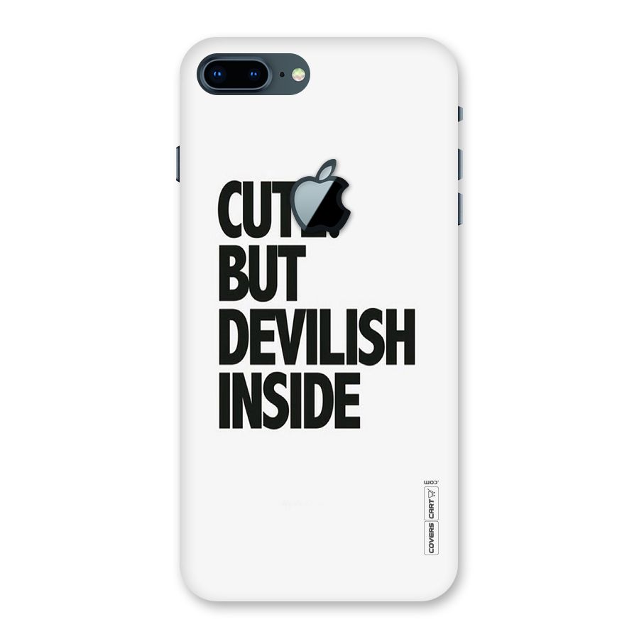 Cute But Devil Back Case for iPhone 7 Plus Apple Cut
