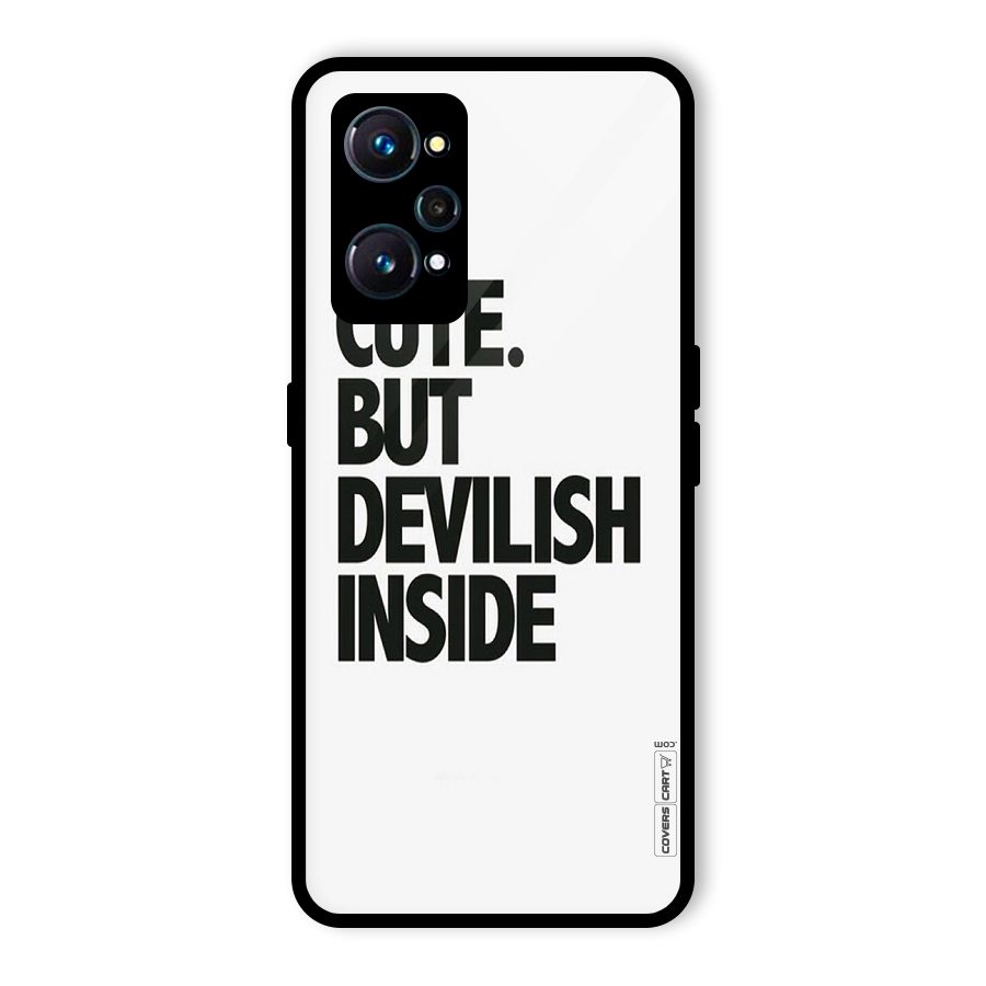 Cute But Devil Glass Back Case for Realme GT 2