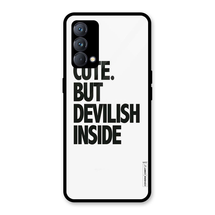 Cute But Devil Glass Back Case for Realme GT Master Edition