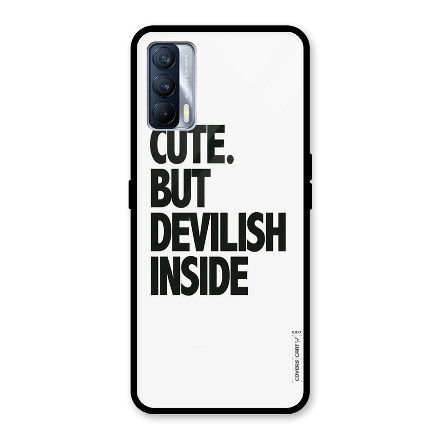 Cute But Devil Glass Back Case for Realme X7