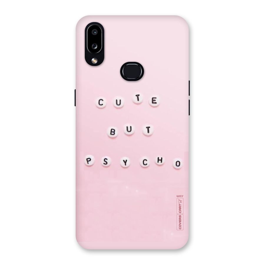 Cute But Psycho Back Case for Galaxy A10s