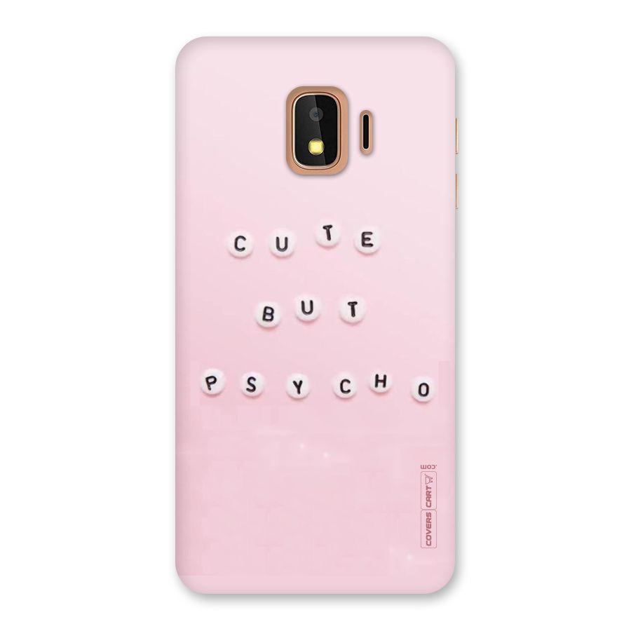 Cute But Psycho Back Case for Galaxy J2 Core