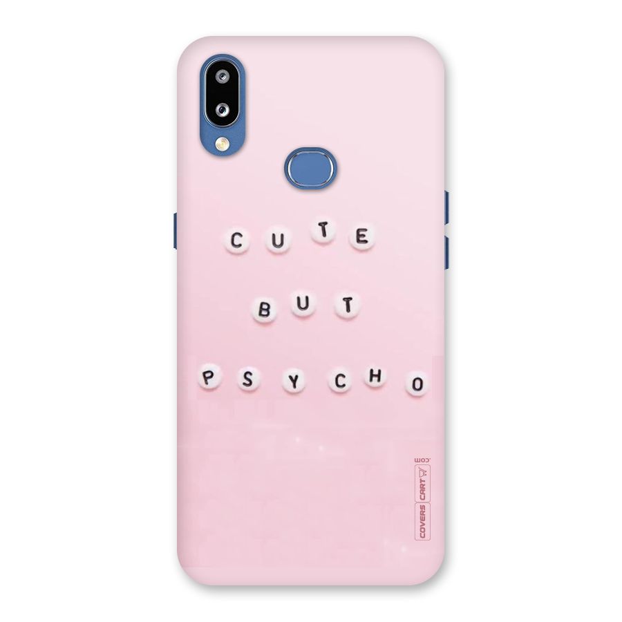 Cute But Psycho Back Case for Galaxy M01s