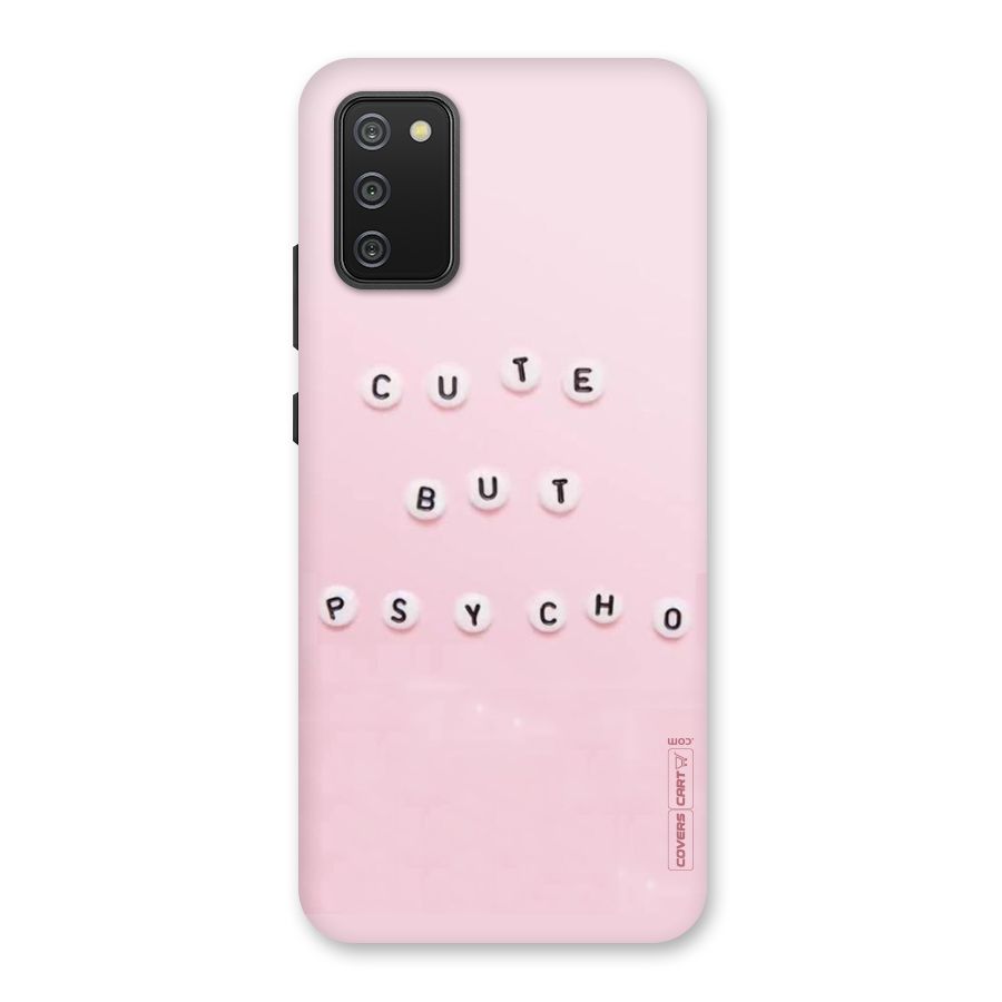 Cute But Psycho Back Case for Galaxy M02s