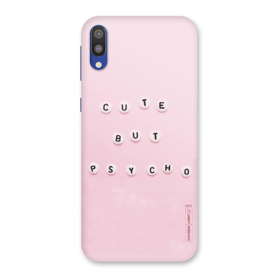 Cute But Psycho Back Case for Galaxy M10