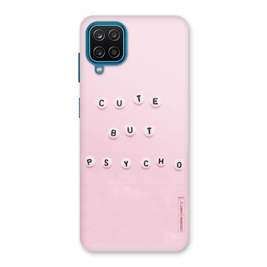 Cute But Psycho Back Case for Galaxy M12