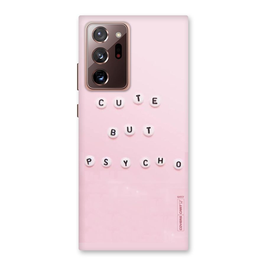 Cute But Psycho Back Case for Galaxy Note 20 Ultra