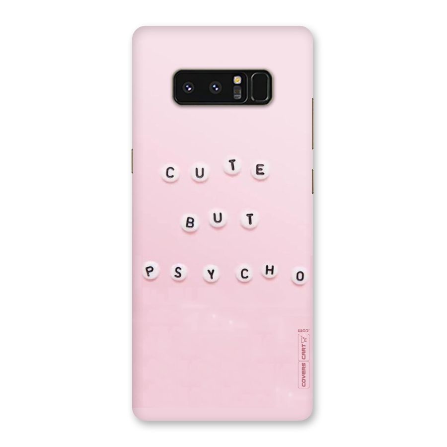 Cute But Psycho Back Case for Galaxy Note 8