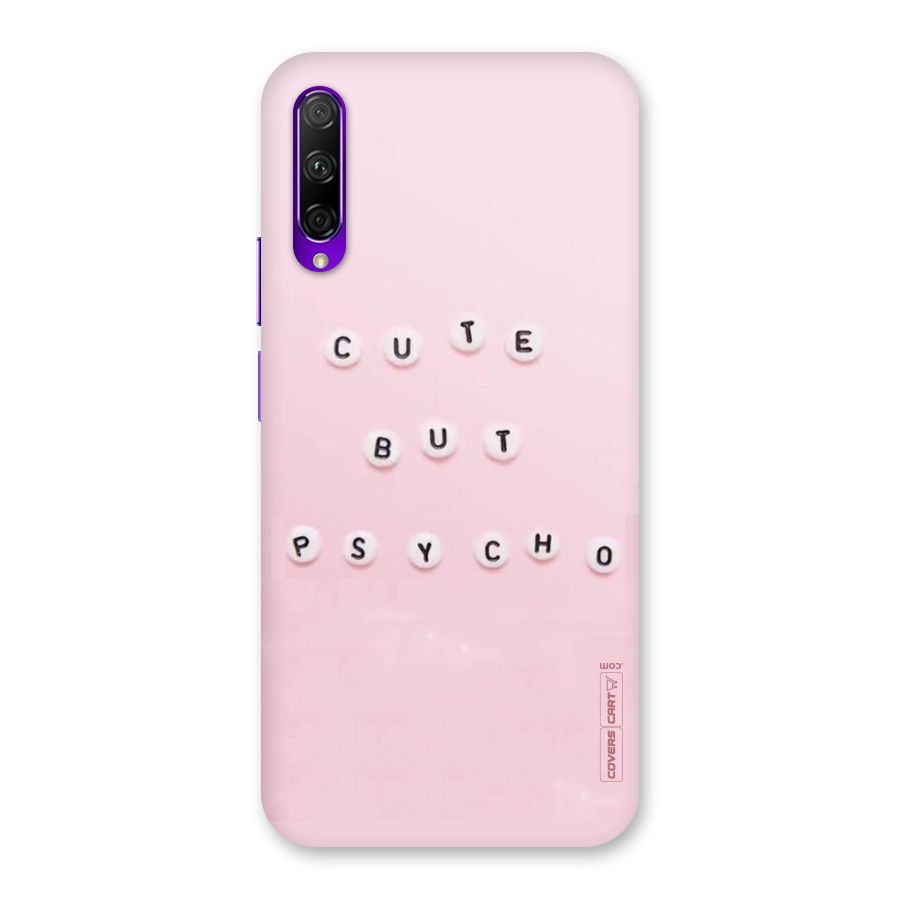 Cute But Psycho Back Case for Honor 9X Pro