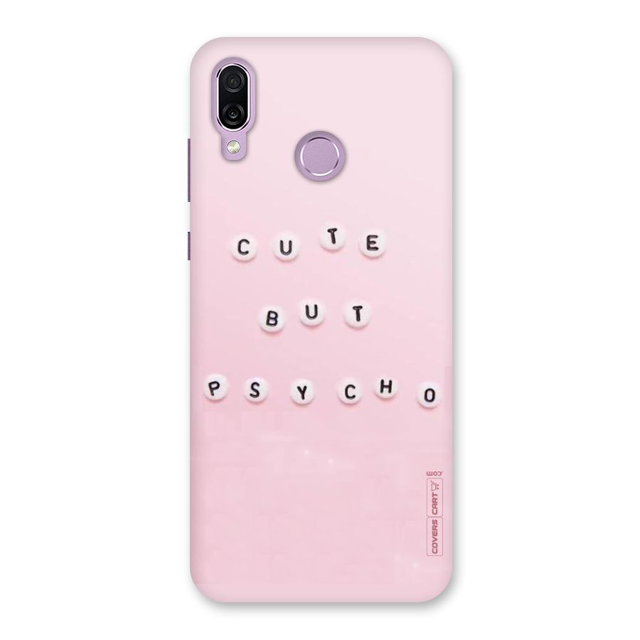 Cute But Psycho Back Case for Honor Play