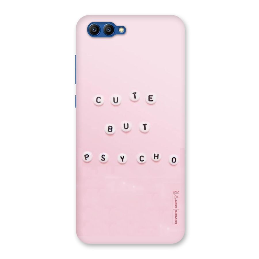 Cute But Psycho Back Case for Honor View 10