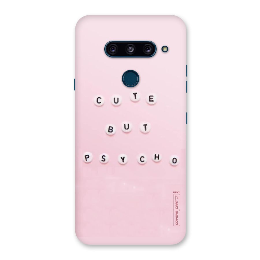 Cute But Psycho Back Case for LG  V40 ThinQ