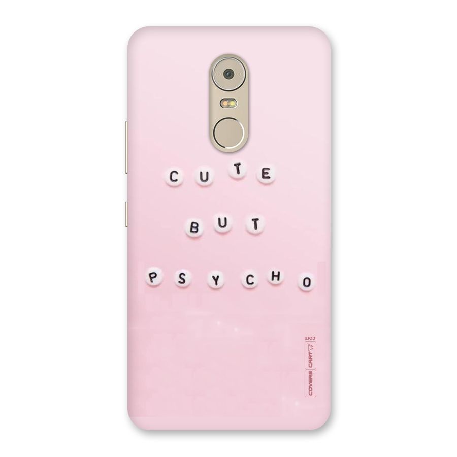 Cute But Psycho Back Case for Lenovo K6 Note