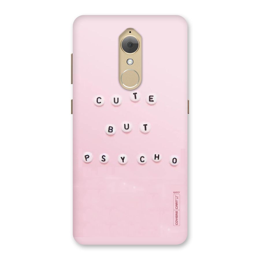Cute But Psycho Back Case for Lenovo K8