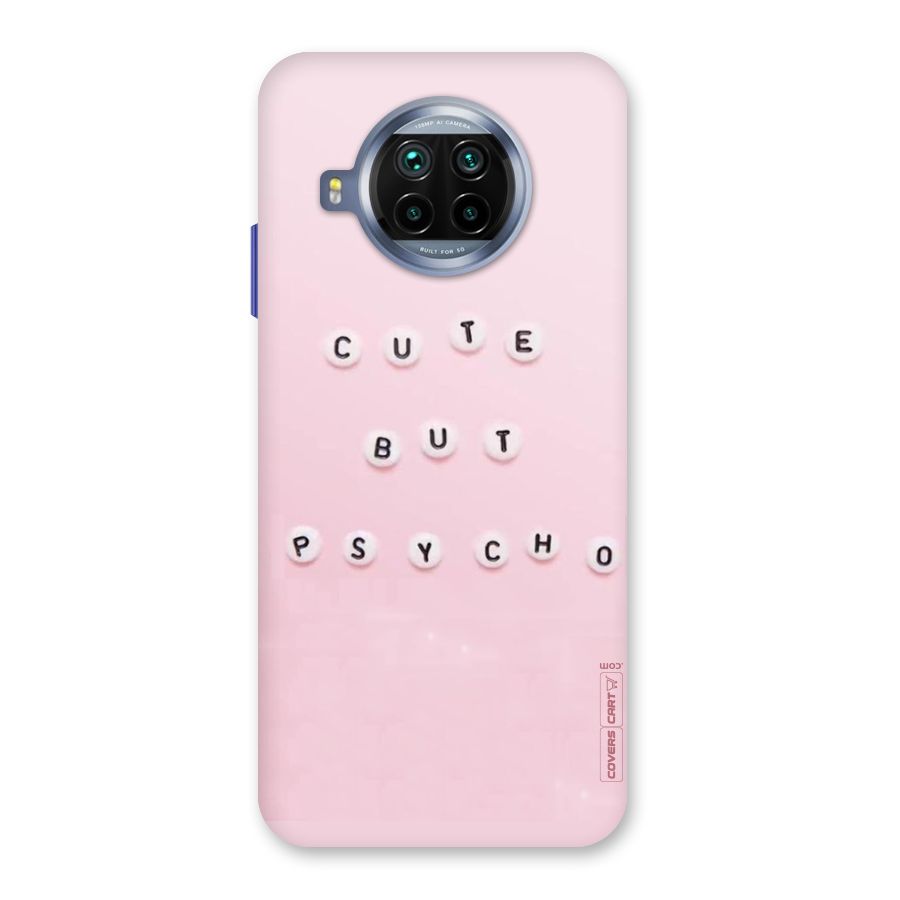Cute But Psycho Back Case for Mi 10i