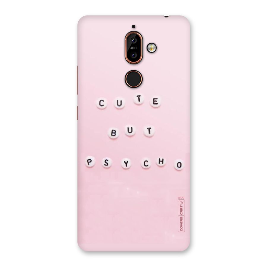 Cute But Psycho Back Case for Nokia 7 Plus