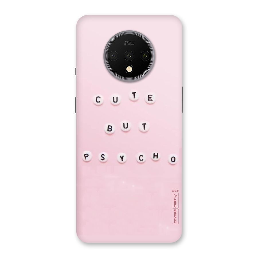 Cute But Psycho Back Case for OnePlus 7T