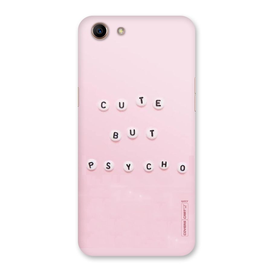 Cute But Psycho Back Case for Oppo A83 (2018)