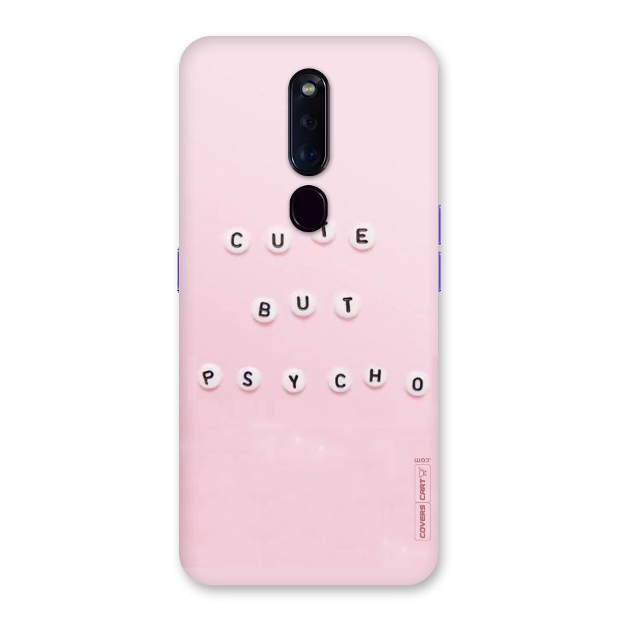 Cute But Psycho Back Case for Oppo F11 Pro