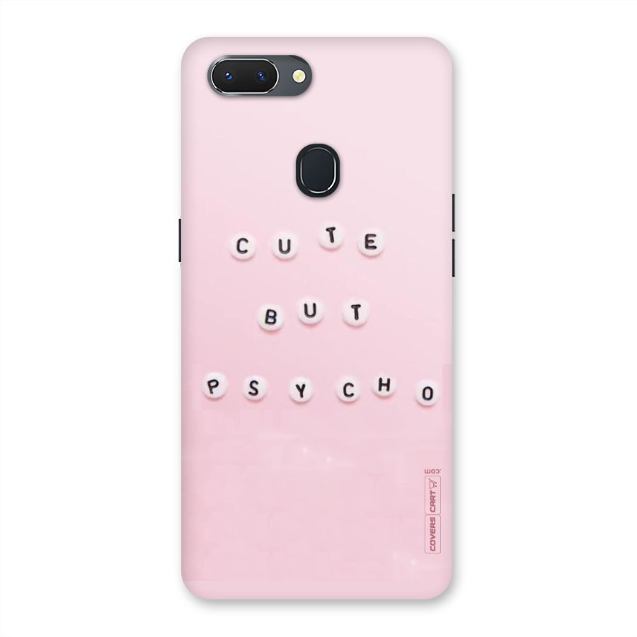 Cute But Psycho Back Case for Oppo Realme 2