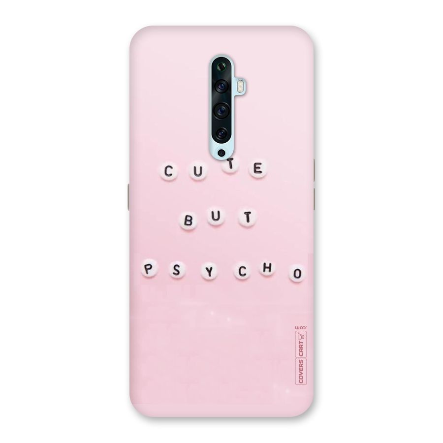 Cute But Psycho Back Case for Oppo Reno2 Z