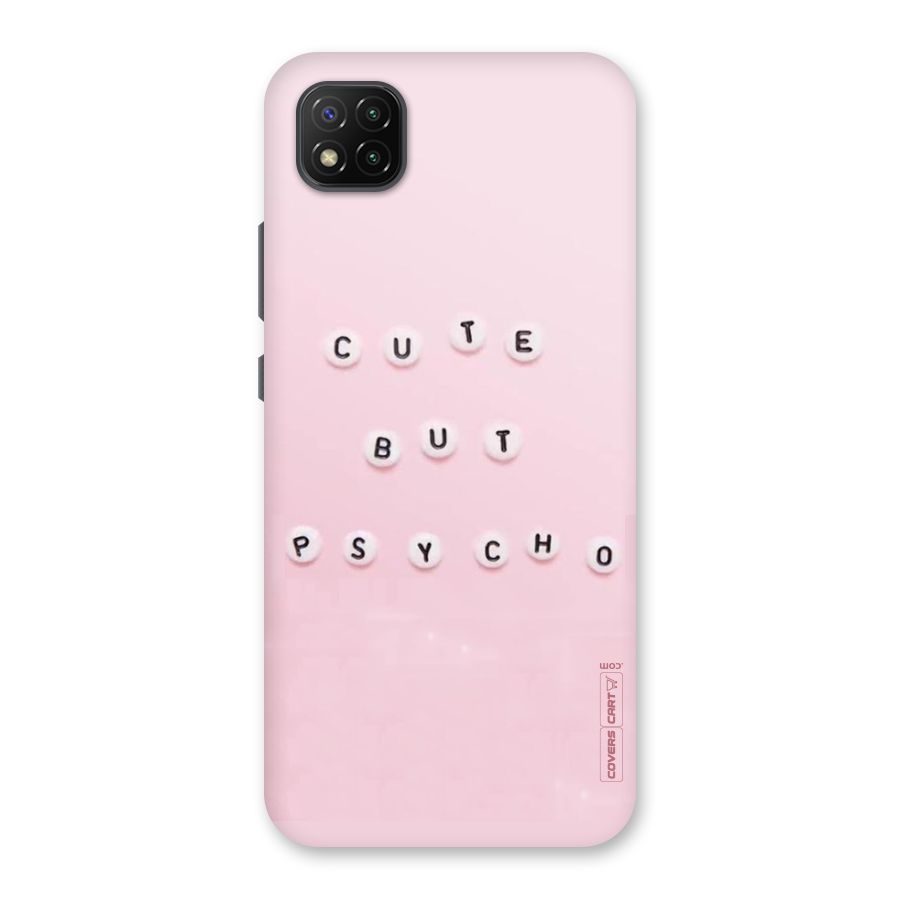 Cute But Psycho Back Case for Poco C3