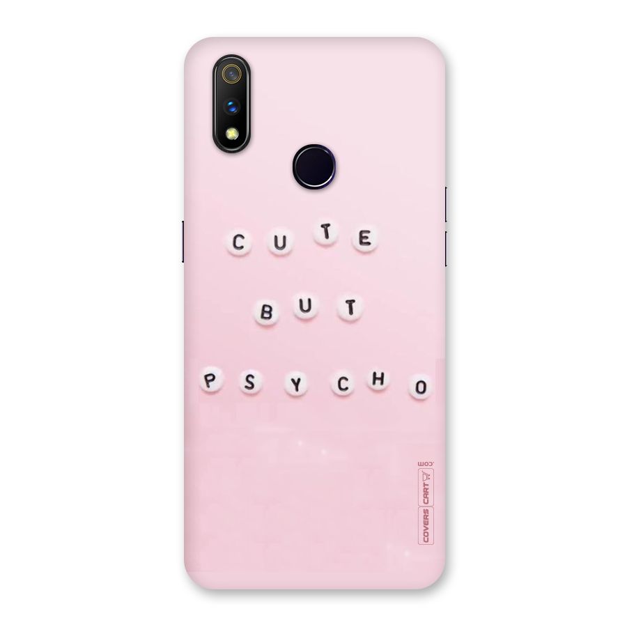Cute But Psycho Back Case for Realme 3 Pro