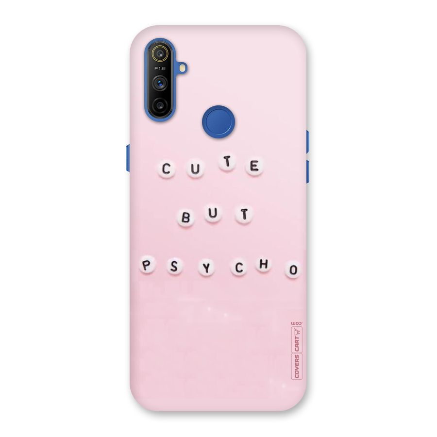 Cute But Psycho Back Case for Realme Narzo 10A