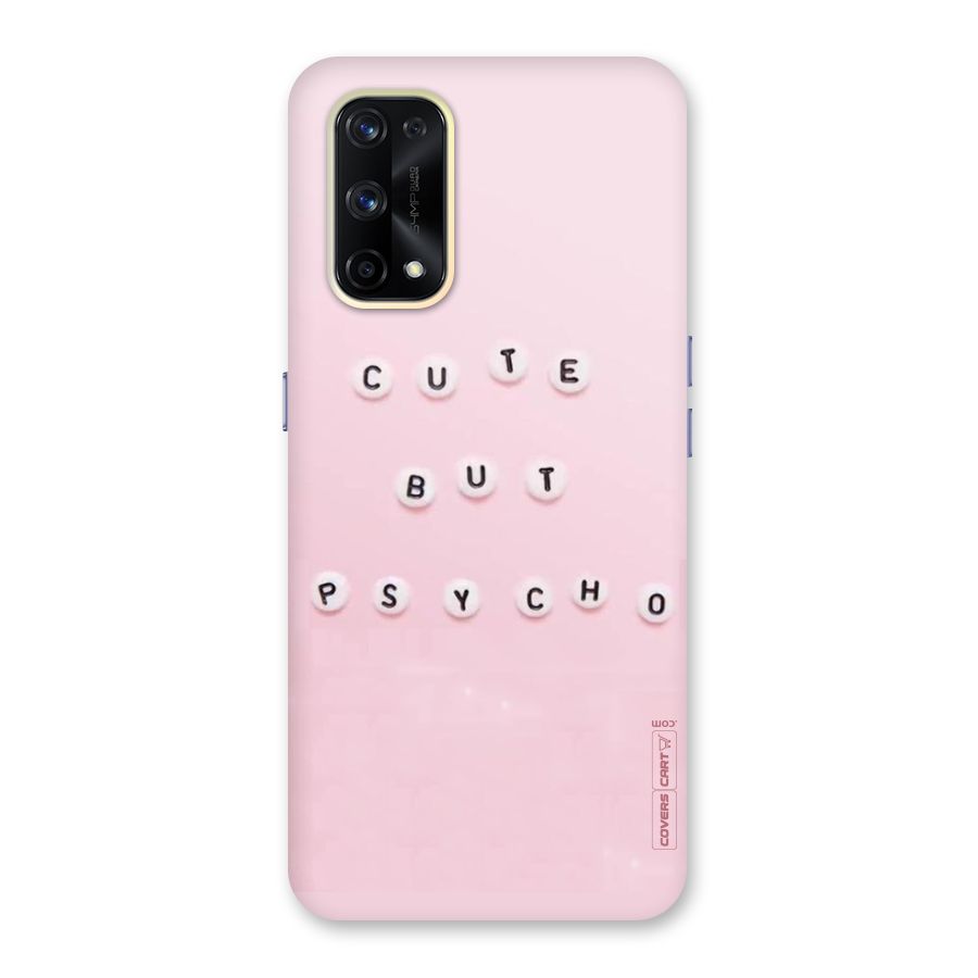 Cute But Psycho Glass Back Case for Realme X7 Pro