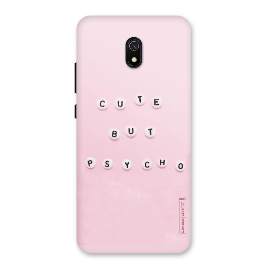 Cute But Psycho Back Case for Redmi 8A