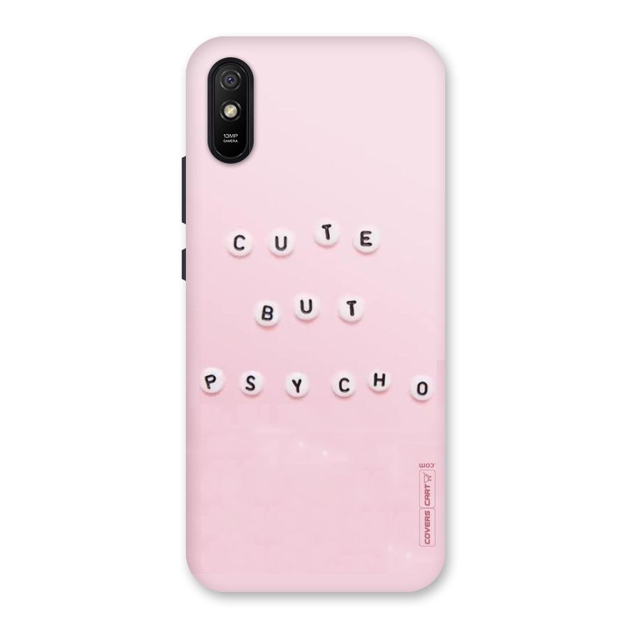 Cute But Psycho Back Case for Redmi 9A