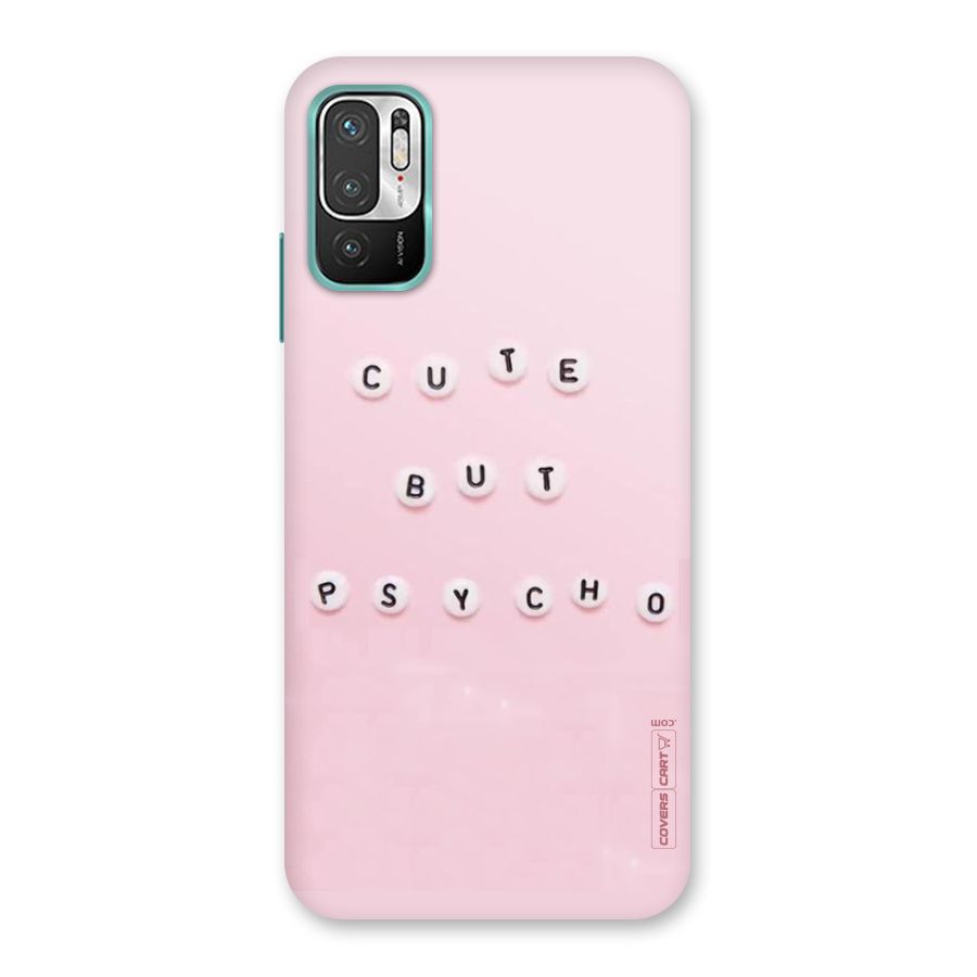 Cute But Psycho Back Case for Redmi Note 10T 5G