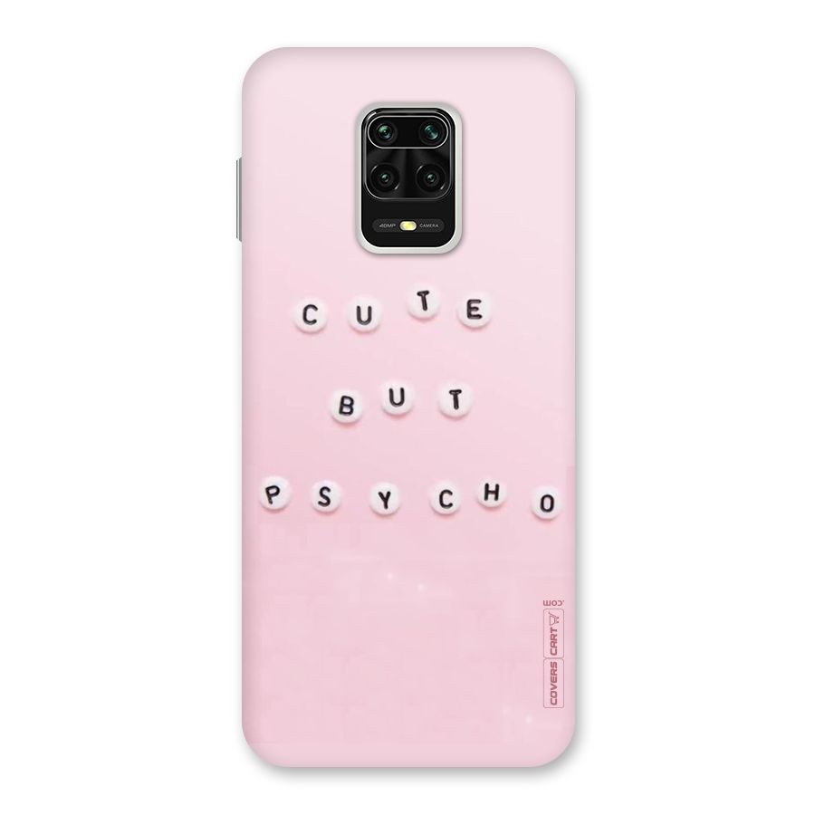 Cute But Psycho Back Case for Redmi Note 9 Pro Max